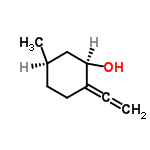 InChI=1/C9H14O/c1-3-8-5-4-7(2)6-9(8)10/h7,9-10H,1,4-6H2,2H3/t7-,9-/m1/s1