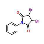 InChI=1/C10H7Br2NO2/c11-7-8(12)10(15)13(9(7)14)6-4-2-1-3-5-6/h1-5,7-8H