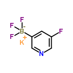 InChI=1/C5H3BF4N.K/c7-5-1-4(2-11-3-5)6(8,9)10;/h1-3H;/q-1;+1