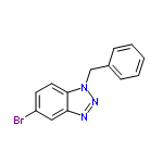 InChI=1/C13H10BrN3/c14-11-6-7-13-12(8-11)15-16-17(13)9-10-4-2-1-3-5-10/h1-8H,9H2