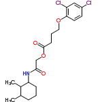 InChI=1/C20H27Cl2NO4/c1-13-5-3-6-17(14(13)2)23-19(24)12-27-20(25)7-4-10-26-18-9-8-15(21)11-16(18)22/h8-9,11,13-14,17H,3-7,10,12H2,1-2H3,(H,23,24)