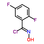 InChI=1/C7H4ClF2NO/c8-7(11-12)5-3-4(9)1-2-6(5)10/h1-3,12H/b11-7-