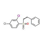 InChI=1/C14H10Cl2O2S/c15-12-6-7-14(13(16)10-12)19(17,18)9-8-11-4-2-1-3-5-11/h1-10H