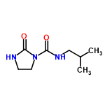 InChI=1/C8H15N3O2/c1-6(2)5-10-8(13)11-4-3-9-7(11)12/h6H,3-5H2,1-2H3,(H,9,12)(H,10,13)