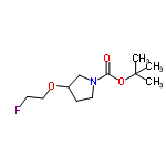 InChI=1/C11H20FNO3/c1-11(2,3)16-10(14)13-6-4-9(8-13)15-7-5-12/h9H,4-8H2,1-3H3