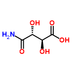 InChI=1/C4H7NO5/c5-3(8)1(6)2(7)4(9)10/h1-2,6-7H,(H2,5,8)(H,9,10)/t1-,2+/m1/s1