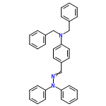 InChI=1/C33H29N3/c1-5-13-29(14-6-1)26-35(27-30-15-7-2-8-16-30)31-23-21-28(22-24-31)25-34-36(32-17-9-3-10-18-32)33-19-11-4-12-20-33/h1-25H,26-27H2