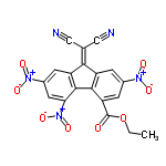 InChI=1/C19H9N5O8/c1-2-32-19(25)14-5-10(22(26)27)3-12-16(9(7-20)8-21)13-4-11(23(28)29)6-15(24(30)31)18(13)17(12)14/h3-6H,2H2,1H3