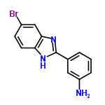 InChI=1/C13H10BrN3/c14-9-4-5-11-12(7-9)17-13(16-11)8-2-1-3-10(15)6-8/h1-7H,15H2,(H,16,17)