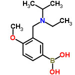 InChI=1/C13H22BNO3/c1-5-15(10(2)3)9-11-8-12(14(16)17)6-7-13(11)18-4/h6-8,10,16-17H,5,9H2,1-4H3