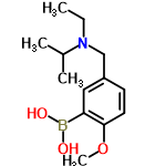 InChI=1/C13H22BNO3/c1-5-15(10(2)3)9-11-6-7-13(18-4)12(8-11)14(16)17/h6-8,10,16-17H,5,9H2,1-4H3