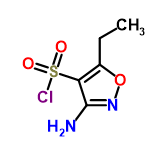 InChI=1/C5H7ClN2O3S/c1-2-3-4(12(6,9)10)5(7)8-11-3/h2H2,1H3,(H2,7,8)