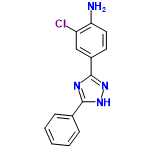 InChI=1/C14H11ClN4/c15-11-8-10(6-7-12(11)16)14-17-13(18-19-14)9-4-2-1-3-5-9/h1-8H,16H2,(H,17,18,19)