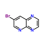 InChI=1/C7H4BrN3/c8-5-3-6-7(11-4-5)10-2-1-9-6/h1-4H