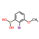 InChI=1/C7H8BBrO3/c1-12-6-4-2-3-5(7(6)9)8(10)11/h2-4,10-11H,1H3