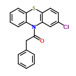 InChI=1/C20H14ClNOS/c21-15-10-11-19-17(13-15)22(16-8-4-5-9-18(16)24-19)20(23)12-14-6-2-1-3-7-14/h1-11,13H,12H2