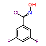 InChI=1/C7H4ClF2NO/c8-7(11-12)4-1-5(9)3-6(10)2-4/h1-3,12H