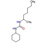 InChI=1/C14H28N2O/c1-3-4-6-9-12(2)15-14(17)16-13-10-7-5-8-11-13/h12-13H,3-11H2,1-2H3,(H2,15,16,17)