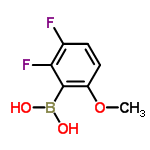 InChI=1/C7H7BF2O3/c1-13-5-3-2-4(9)7(10)6(5)8(11)12/h2-3,11-12H,1H3