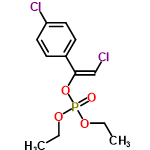 InChI=1/C12H15Cl2O4P/c1-3-16-19(15,17-4-2)18-12(9-13)10-5-7-11(14)8-6-10/h5-9H,3-4H2,1-2H3/b12-9+