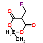 InChI=1/C6H9FO4/c1-10-5(8)4(3-7)6(9)11-2/h4H,3H2,1-2H3