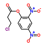 InChI=1/C9H7ClN2O6/c10-4-3-9(13)18-8-2-1-6(11(14)15)5-7(8)12(16)17/h1-2,5H,3-4H2