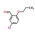 InChI=1/C10H11ClO2/c1-2-5-13-10-4-3-9(11)6-8(10)7-12/h3-4,6-7H,2,5H2,1H3