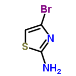 InChI=1/C3H3BrN2S/c4-2-1-7-3(5)6-2/h1H,(H2,5,6)