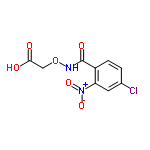 InChI=1/C9H7ClN2O6/c10-5-1-2-6(7(3-5)12(16)17)9(15)11-18-4-8(13)14/h1-3H,4H2,(H,11,15)(H,13,14)