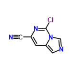 InChI=1/C7H3ClN4/c8-7-11-5(2-9)1-6-3-10-4-12(6)7/h1,3-4H