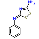 InChI=1/C8H7N3S2/c9-7-11-8(13-12-7)10-6-4-2-1-3-5-6/h1-5H,(H2,9,10,11)