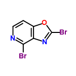 InChI=1/C6H2Br2N2O/c7-5-4-3(1-2-9-5)11-6(8)10-4/h1-2H