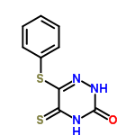 InChI=1/C9H7N3OS2/c13-9-10-7(14)8(11-12-9)15-6-4-2-1-3-5-6/h1-5H,(H2,10,12,13,14)