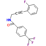 InChI=1/C17H11F4NO/c18-15-6-2-1-4-12(15)5-3-11-22-16(23)13-7-9-14(10-8-13)17(19,20)21/h1-2,4,6-10H,11H2,(H,22,23)