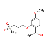 InChI=1/C13H20O5S/c1-10(14)12-6-5-11(17-2)9-13(12)18-7-4-8-19(3,15)16/h5-6,9-10,14H,4,7-8H2,1-3H3/t10-/m1/s1