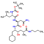 InChI=1/C32H59N5O7/c1-8-9-15-34-28(40)21(4)17-26(38)23(18-22-13-11-10-12-14-22)35-30(42)25(19-27(33)39)36-29(41)24(16-20(2)3)37-31(43)44-32(5,6)7/h20-26,38H,8-19H2,1-7H3,(H2,33,39)(H,34,40)(H,35,42)(H,36,41)(H,37,43)/t21-,23+,24+,25+,26+/m1/s1