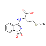 InChI=1/C12H14N2O4S2/c1-19-7-6-9(12(15)16)13-11-8-4-2-3-5-10(8)20(17,18)14-11/h2-5,9H,6-7H2,1H3,(H,13,14)(H,15,16)