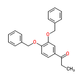 InChI=1/C23H22O3/c1-2-21(24)20-13-14-22(25-16-18-9-5-3-6-10-18)23(15-20)26-17-19-11-7-4-8-12-19/h3-15H,2,16-17H2,1H3