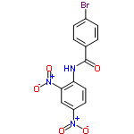 InChI=1/C13H8BrN3O5/c14-9-3-1-8(2-4-9)13(18)15-11-6-5-10(16(19)20)7-12(11)17(21)22/h1-7H,(H,15,18)