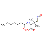 InChI=1/C12H22N2O4S/c1-4-5-6-7-8-9(15)13-10(11(16)17)12(2,3)19-14-18/h10H,4-8H2,1-3H3,(H,13,15)(H,16,17)