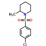 InChI=1/C12H16ClNO2S/c1-10-4-2-3-9-14(10)17(15,16)12-7-5-11(13)6-8-12/h5-8,10H,2-4,9H2,1H3