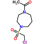 InChI=1/C8H15ClN2O3S/c1-8(12)10-3-2-4-11(6-5-10)15(13,14)7-9/h2-7H2,1H3