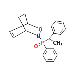 InChI=1/C20H22NO2P/c1-16(17-8-4-2-5-9-17)24(22,20-10-6-3-7-11-20)21-18-12-14-19(23-21)15-13-18/h2-12,14,16,18-19H,13,15H2,1H3