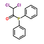 InChI=1/C14H11Cl2OP/c15-13(16)14(17)18(11-7-3-1-4-8-11)12-9-5-2-6-10-12/h1-10,13H