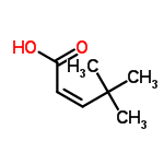 InChI=1/C7H12O2/c1-7(2,3)5-4-6(8)9/h4-5H,1-3H3,(H,8,9)/b5-4-