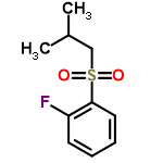 InChI=1/C10H13FO2S/c1-8(2)7-14(12,13)10-6-4-3-5-9(10)11/h3-6,8H,7H2,1-2H3