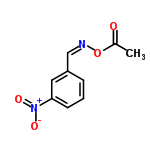 InChI=1/C9H8N2O4/c1-7(12)15-10-6-8-3-2-4-9(5-8)11(13)14/h2-6H,1H3/b10-6-