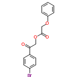 InChI=1/C16H13BrO4/c17-13-8-6-12(7-9-13)15(18)10-21-16(19)11-20-14-4-2-1-3-5-14/h1-9H,10-11H2