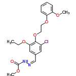 InChI=1/C20H23ClN2O6/c1-4-27-18-12-14(13-22-23-20(24)26-3)11-15(21)19(18)29-10-9-28-17-8-6-5-7-16(17)25-2/h5-8,11-13H,4,9-10H2,1-3H3,(H,23,24)/b22-13-