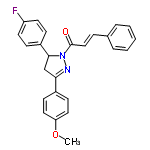 InChI=1/C25H21FN2O2/c1-30-22-14-10-19(11-15-22)23-17-24(20-8-12-21(26)13-9-20)28(27-23)25(29)16-7-18-5-3-2-4-6-18/h2-16,24H,17H2,1H3/b16-7+